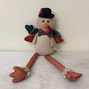 Festive Plush Turkey Decor